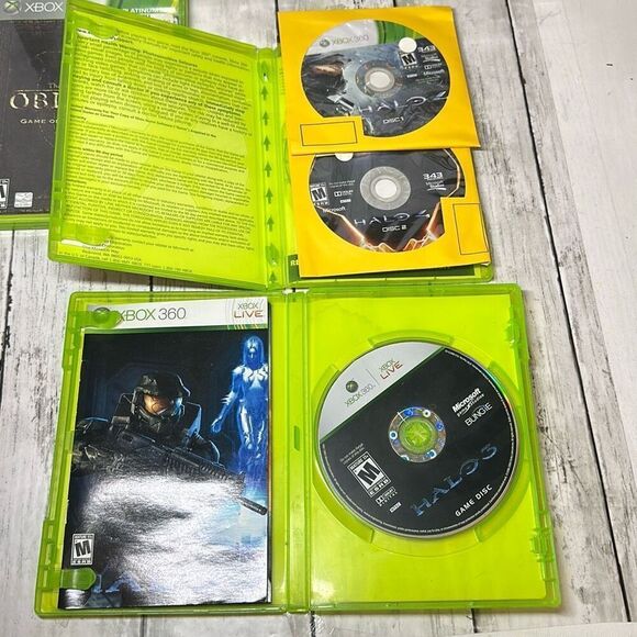 Microsoft Xbox 360 lot of 5 Games Call of Duty Dishonored Halo 3 and 4 - Picture 2 of 10